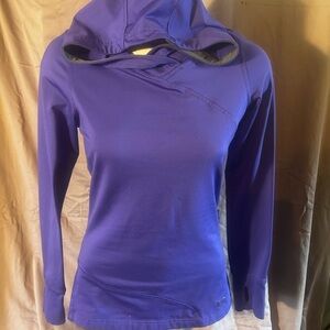 Under Armour Fitted Purple Hoodie